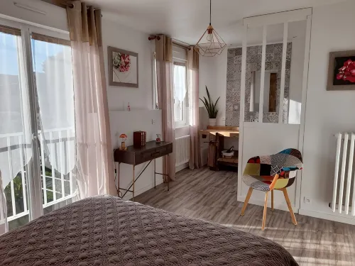La Pintelière le calme à 700 mètres de la mer à CANCALE - balcon