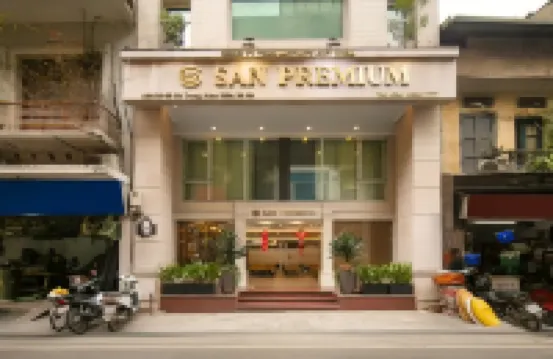 San Premium Hotel - Former Golden Cyclo Hotel 鄰近河內火車街的酒店