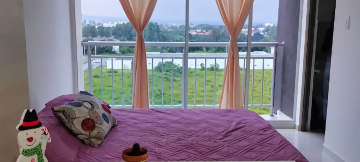 Studio apartment with spectacular view of the city of Popayán and the Purace Volcano. Hotel di Popayan