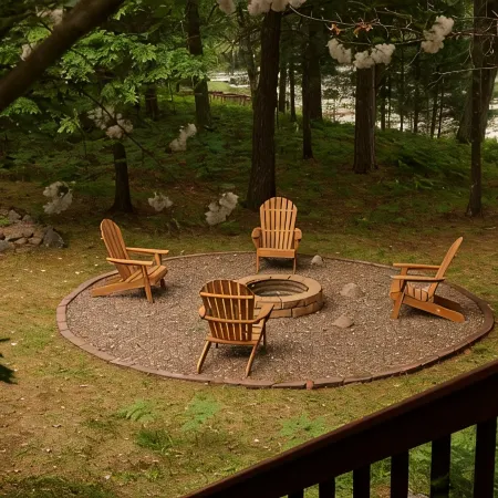 Lakeview, art and nature retreat, with AC and kayaks in Minocqua