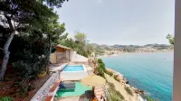 Oceanfront Villa "Mare Cubum" Panoramic Views, Extreme Location, Pool, Climate! - Badekar