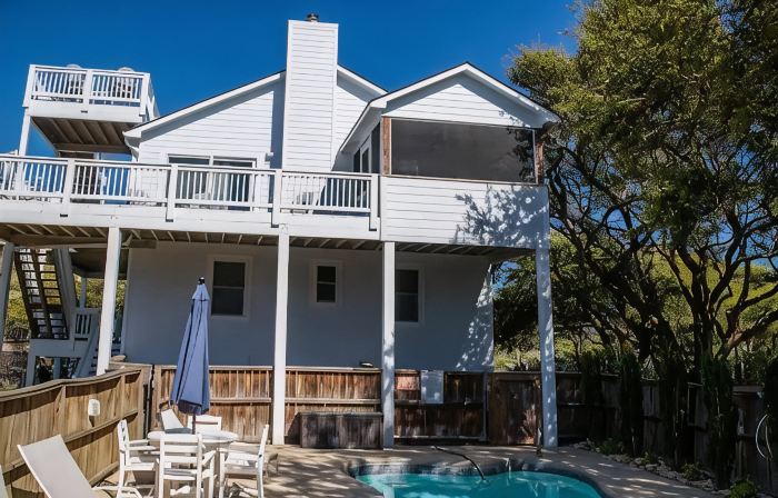 OBXLanai - 5 houses from Private Duck Beach + Private Pool at House!