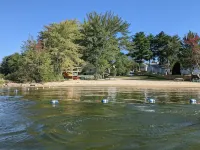 Beautiful home with 150ft sandy beach and private boat launch on Big Sebago!!!!! - 무료 와이파이