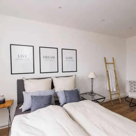 Newly renovated apartment in the middle of the village - dog friendly