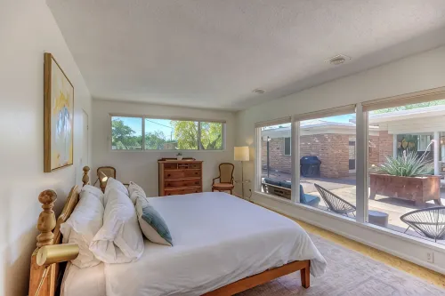 Peaceful Mid-Century Retreat with Pool and Hot Tub - Private Pools