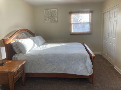 3 bedroom, 2 bath in a quiet neighborhood. Newly remodeled side of a duplex.