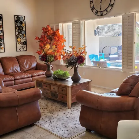 This amazing home boasts a wonderful open floor plan, a formal dining area.
