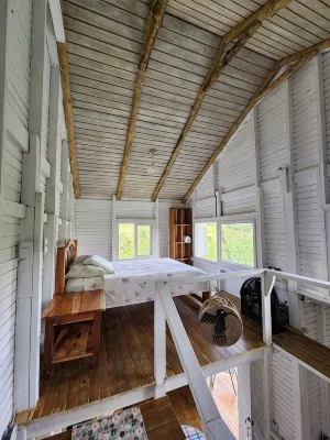 Cute & Cozy Caribbean Cabin on a farm. - Homestays