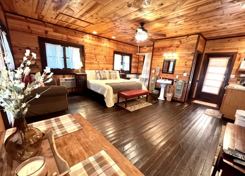 Romantic Cabin with Jetted Tub!  Minutes to Branson Landing and 76 Strip - Hytter