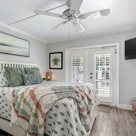 Villas By The Sea #2, Anna Maria Island Condo, one block from beach, heated pool