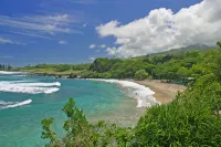 Great location between Hana Town and Hamoa Beach, private, family-friendly - ห้องครัว