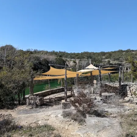 Secluded Waterfront Cabin- Canoe, Fish, Swim & Stargaze Near Pedernales Falls