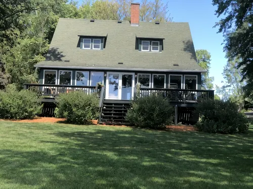 90 Ft of Frontage on Balsam Lake, WI--w/large dock and more. Sleeps 12+ - 4-Star