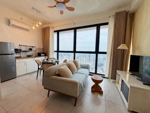 388B SkyNest Penang 2BR City View Pool 6 Pax - Wifi