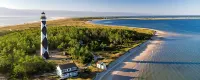 Waterfront! Enjoy Fishing Cape Lookout & Shackleford Banks- Pet Friendly Hotels in Harkers Island