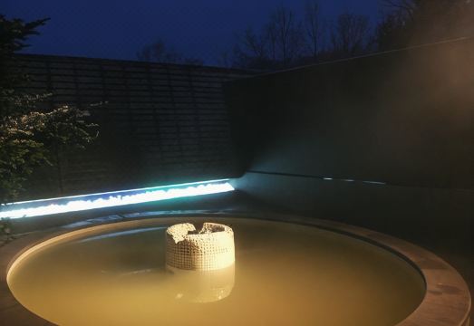 몽골리아 빌리지 텐게르의 유르트 야경