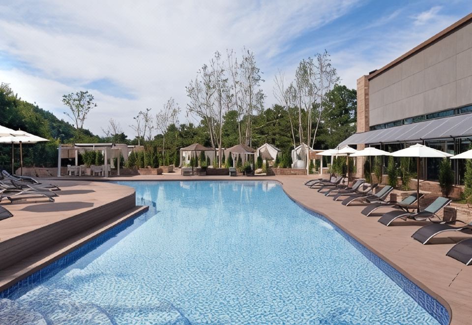 더스테이힐링파크 산책로