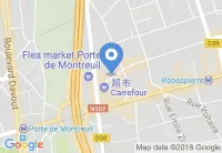 ホテルF1 パリ ポルト ドゥ モントルイユ