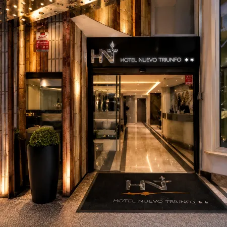 Hotel Nuevo Triunfo Отели рядом с достопримечательностью «Парковка MACBA»