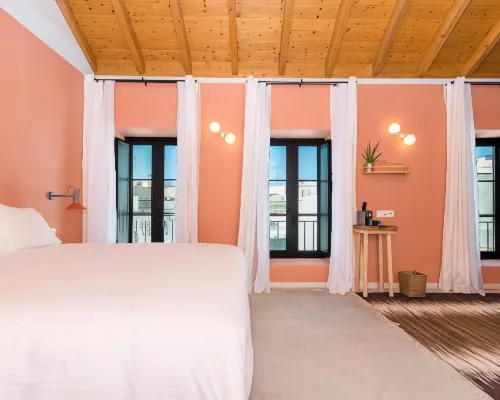 Casa Rosa Villa Hôtels à : Olhão
