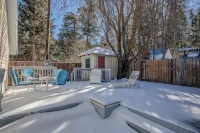 The Lilac Cottage is a charming 2-bedroom house in Cloudcroft with fenced yard!