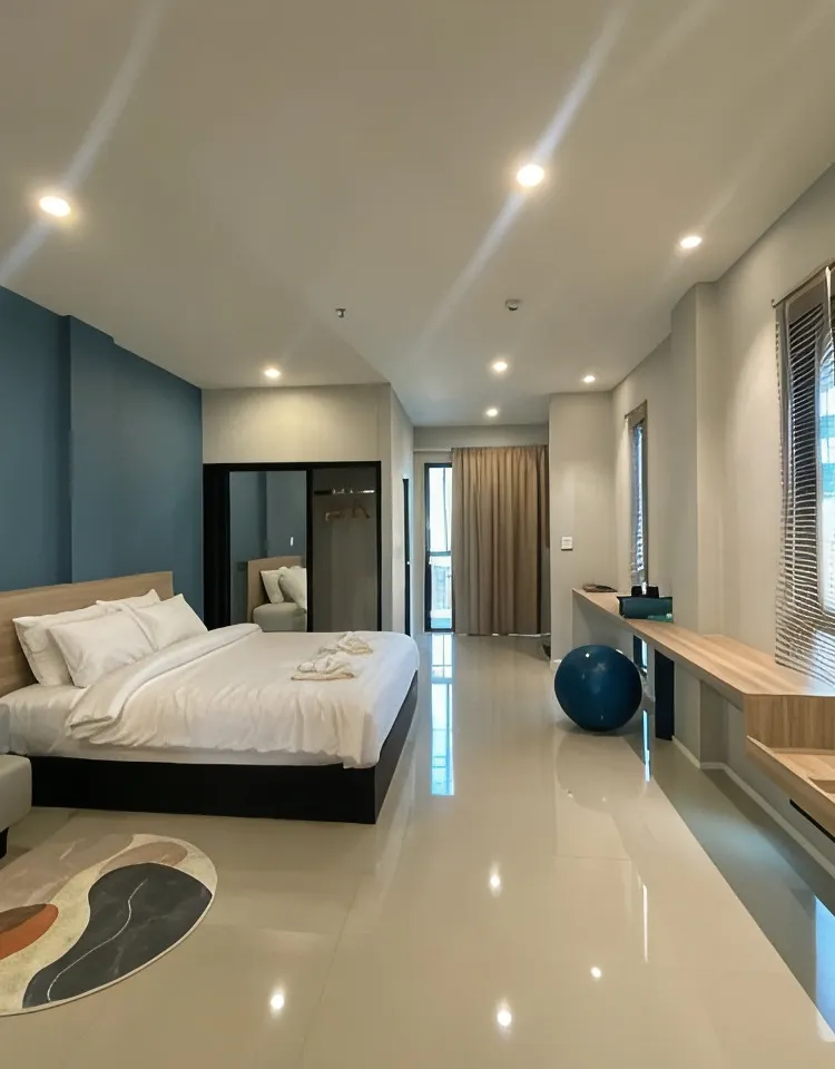 ห้องสูดิโอ เวลเนส ดีลักซ์ - สกายวิว