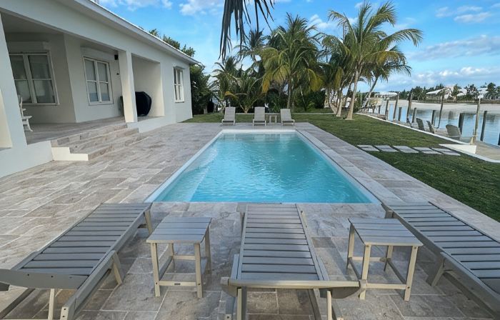 BRAND NEW - Luxurious Oceanfront Escape in Treasure Cay with Pool and Dock!