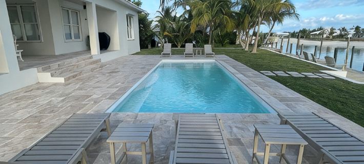 BRAND NEW - Luxurious Oceanfront Escape in Treasure Cay with Pool and Dock! Hotels in Great Abaco