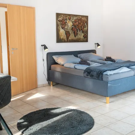 Apartment Morgenstern 85 sqm on 2 floors with loggia in a quiet location Hotels in Sendenhorst