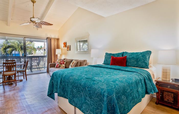 Ocean View Studio Steps to Beach - Pool, Spa & Pickleball - Free parking & Wi-Fi