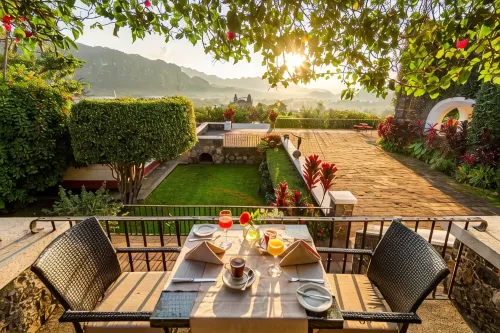 Posada del Tepozteco - Hotel & Gallery - vue sur la montagne