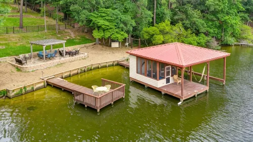 Lake Front - Hot Tub - Great Views - Fire Pit - Kayaks - Holly Lake Ranch - 4-Star