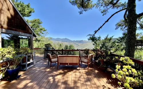 Captivating Muir Beach Home With Sweeping Views and Fast/Stable Wireless Wifi - 4-Star