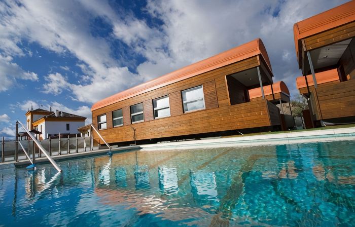Casa Vagón Vía Verde de la Sierra