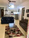 Pool and Garden Facing Apartment in Riviera Foothills Near Baga, Arpora