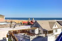 Belmont Towers 411 HUGE BALCONY, Boardwalk, Pool, Gym, Sauna, Ocean & Bay Views!