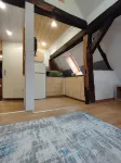 Open loft apartment / parking space