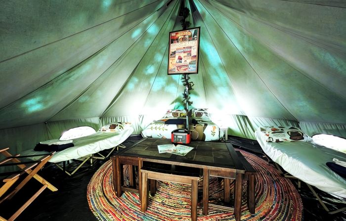 1949 Jim Dandy Vintage Glamping Camper #8 - Premium Resort Amenities Included!