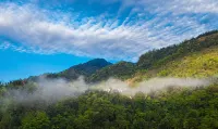 Xiaoyao Hot Spring Country Inn - غرفة مطلة على الجبل