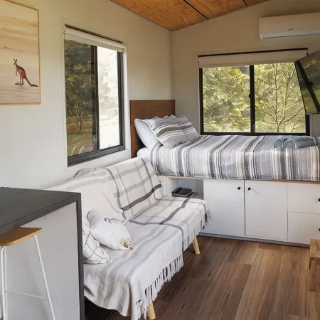The Nile Farmstay: Modern Cabin Offering Incredible Views with Fire Pit and Spa. Отели в г. Литго