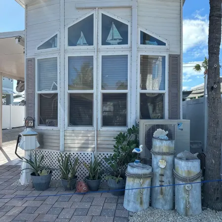 Tiny Home in Calusa Campground with Ample Parking for Truck and Boat.