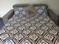 Chris's Cabin | Private Garden, Large Deck | Sleeps 8 in Greytown - balcony