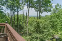 Treetop Hideaway with mountain views. 1000 sq. ft. 10 min to downtown Asheville! - WiFi