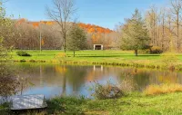 The George is an elegant restored home in the Hudson Valley