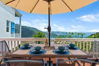 Makere Cottage - Spacious 1 Bed Villa, 20' Pool, Stunning Views, 5 Mins to Beach - piscina