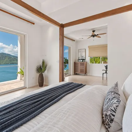 Stunning 360° Views of Magens Bay, St.John & BVI's. Luxury 6 bedroom villa