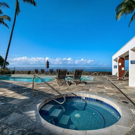 Full Kitchen Free WiFi, Garage Park, 2 OceanView Pools, Royal Sea Cliff #1 Kona