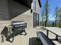 @HouseonGlacier - Modern Ski-in, Ski-Out Chalet with Private Hot Tub & View - ジム