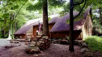 Seven Springs Cabin - Bear Claw Chalet - Authentic, Pet Friendly Log Cabin - Chalets