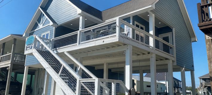 King Fisher Beach House - Relaxing home with fantastic views of Matagorda Bay Hoteles en Port O'Connor